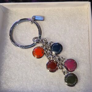 NWoT ♥️ COACH ♥️ Mini Medallion  KEYCHAIN/BAG CHARM 🎁 Perfect Gift!